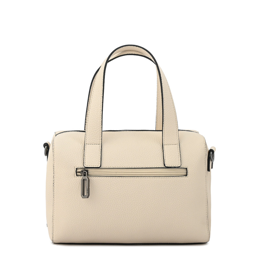 Cartera Dos Asas Sally Blanco Crudo