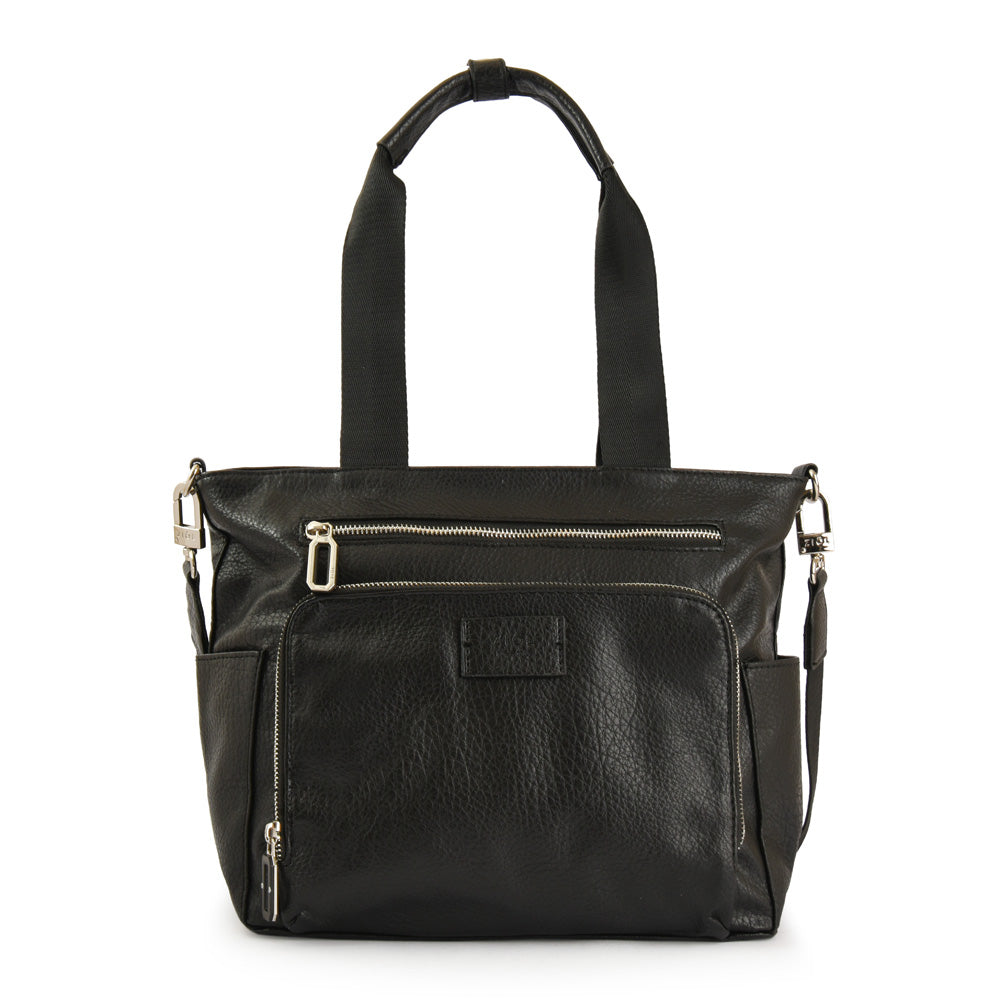 Cartera Dos Asas Agathe Negro