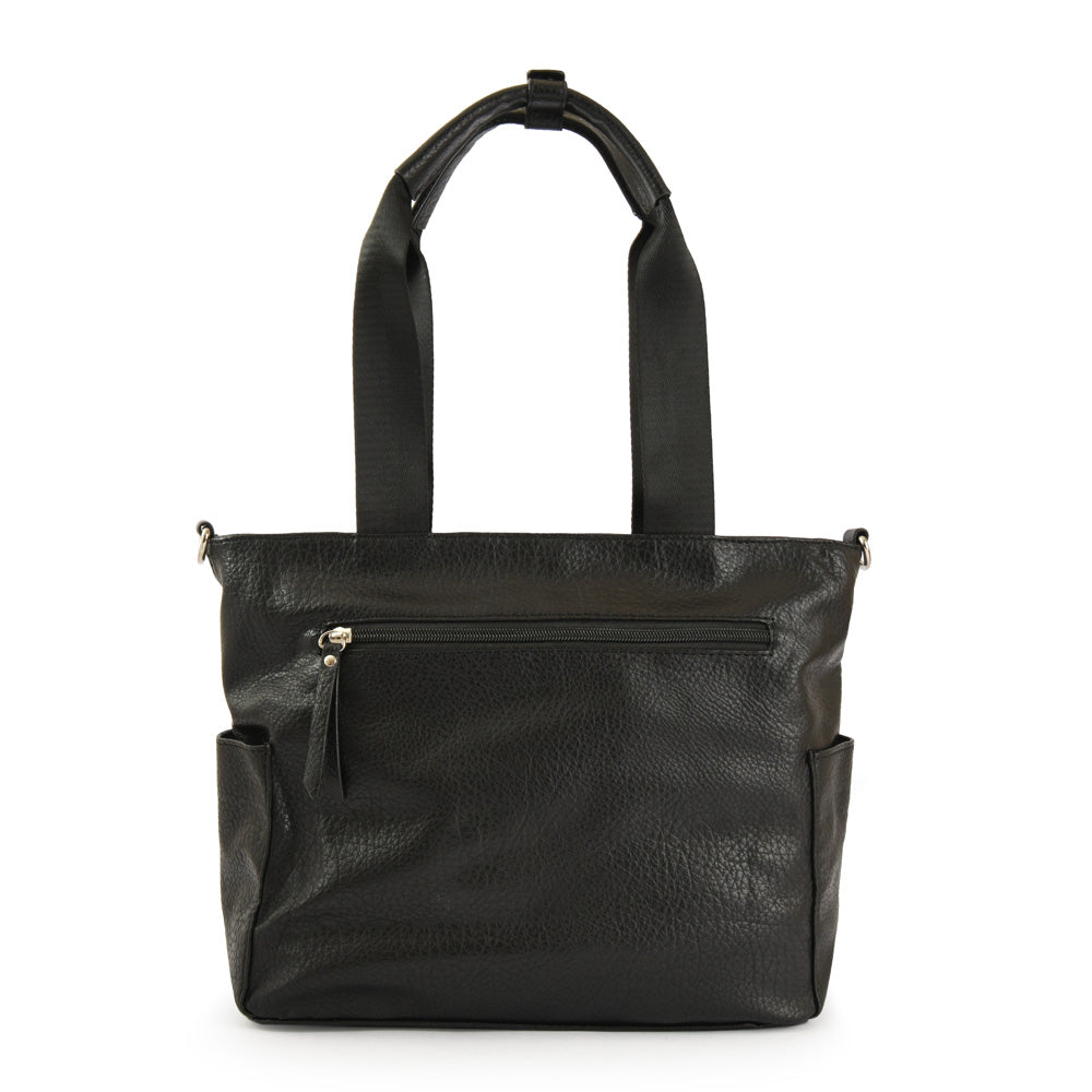 Cartera Dos Asas Agathe Negro