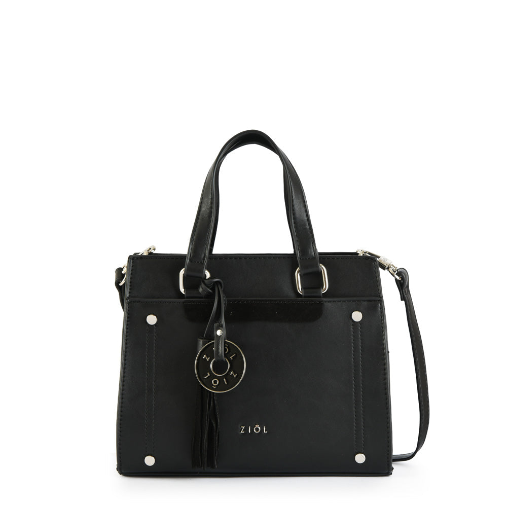Cartera Dos Asas Inisa Negro