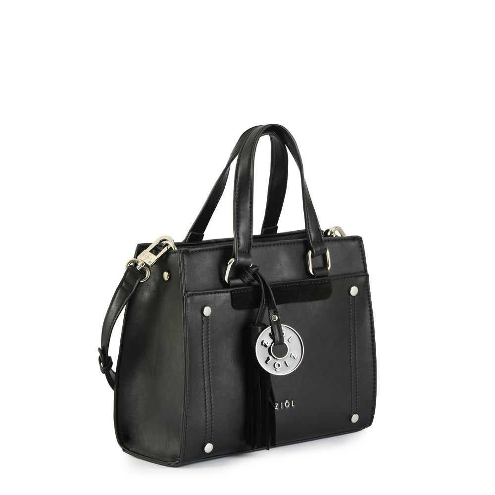 Cartera Dos Asas Inisa Negro