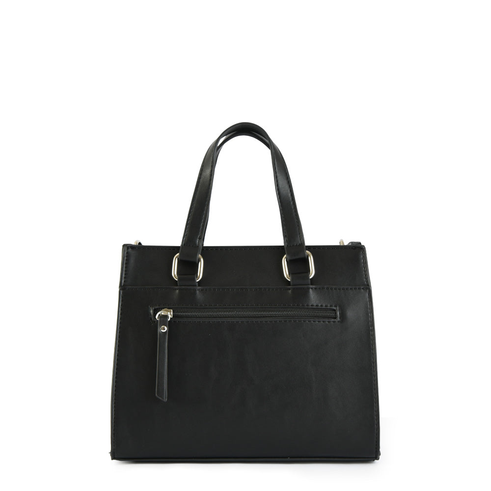 Cartera Dos Asas Inisa Negro
