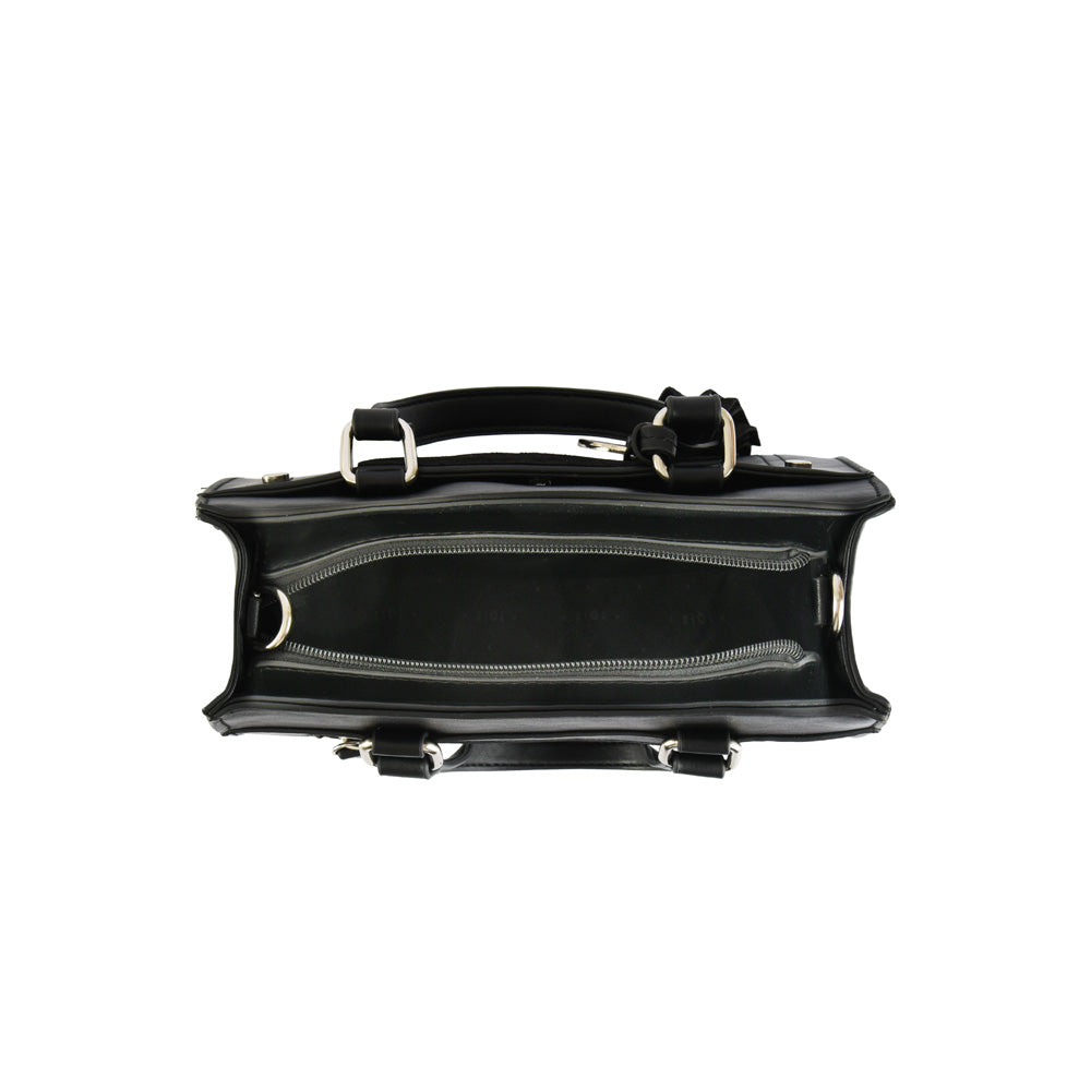 Cartera Dos Asas Inisa Negro