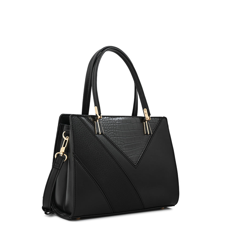 Cartera Dos Asas Carmen Negro