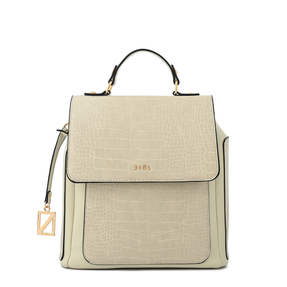Mochila Ariana Blanco Crudo