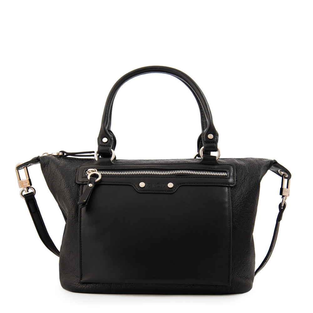 Cartera Dos Asas Fanny Negro Especial