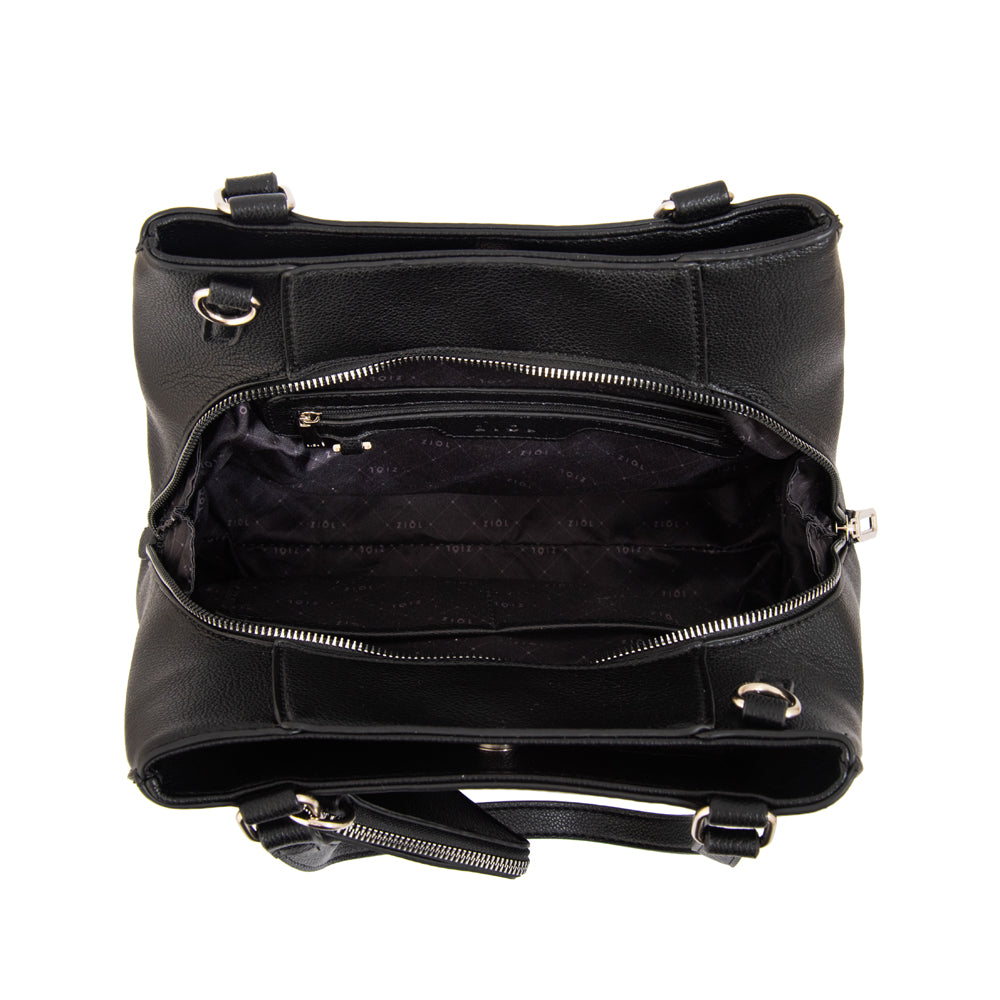 Cartera Dos Asas Susana Negro