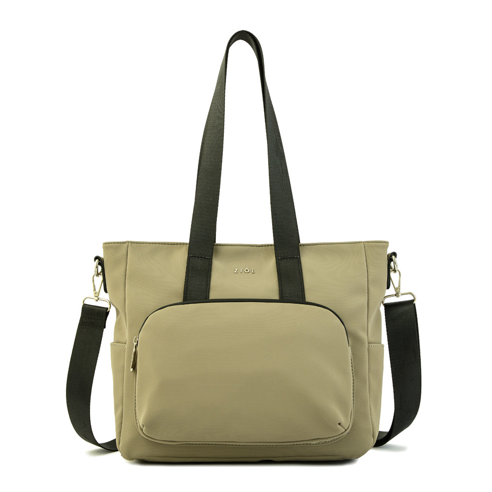 Cartera Dos Asas Mosset Taupe