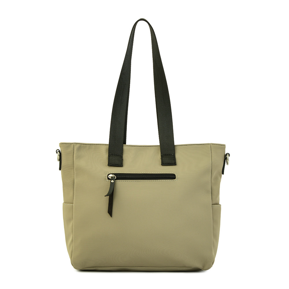 Cartera Dos Asas Mosset Taupe