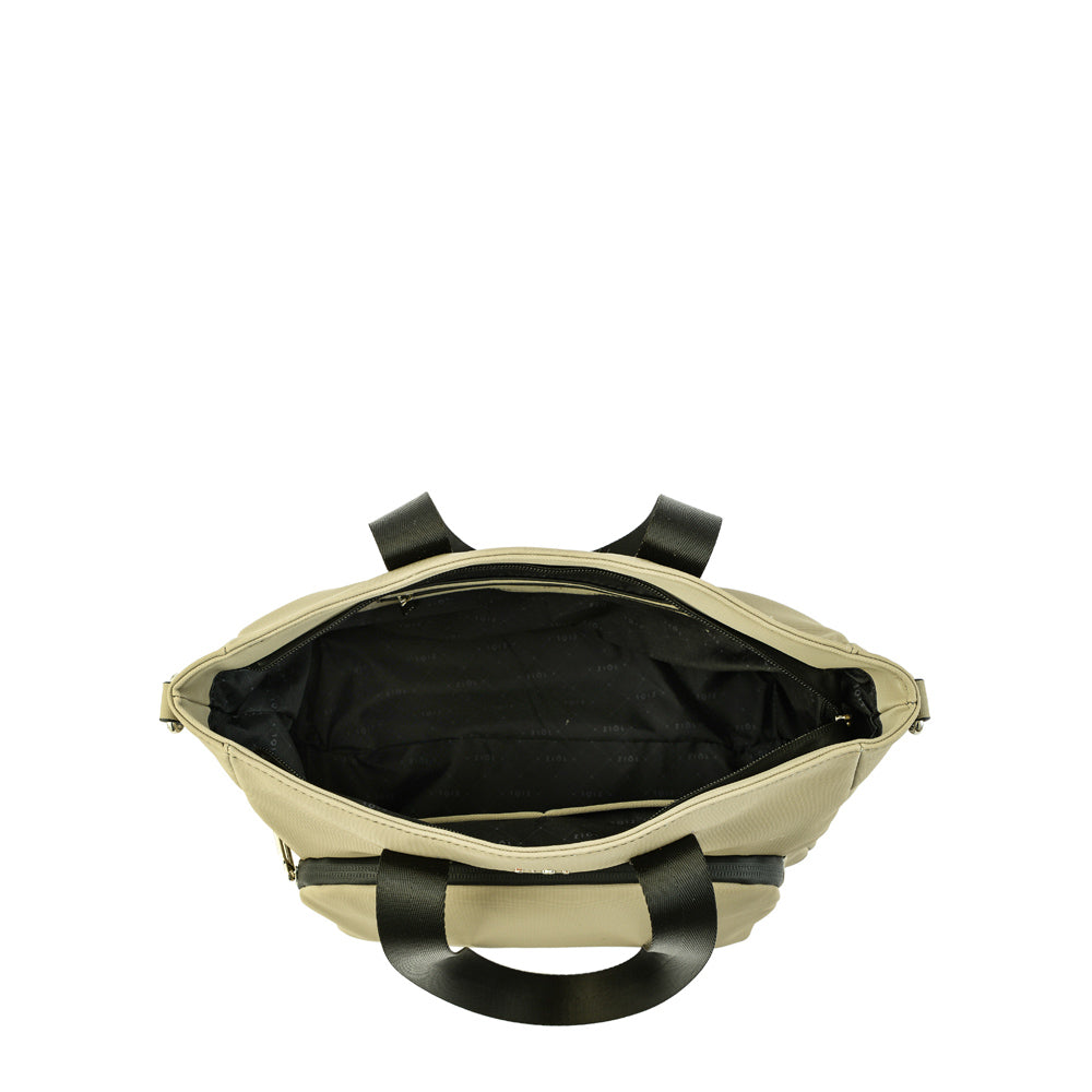 Cartera Dos Asas Mosset Taupe