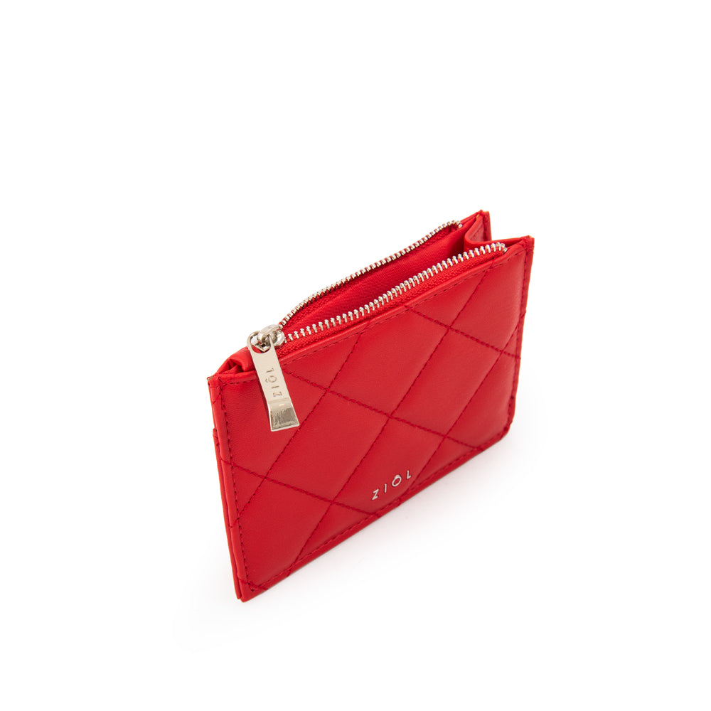 Tarjetero Bouffi Rojo