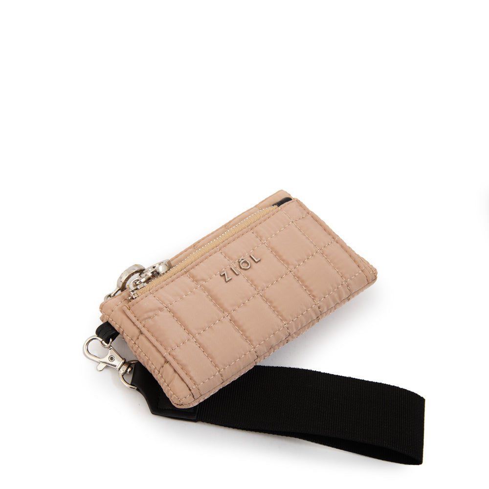 Monedero Nacha Beige