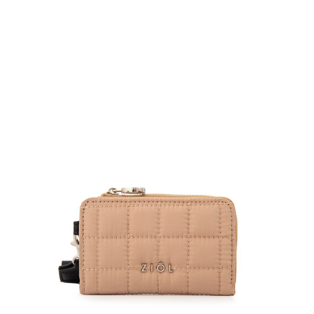 Billetera Pequeña Nacha Beige