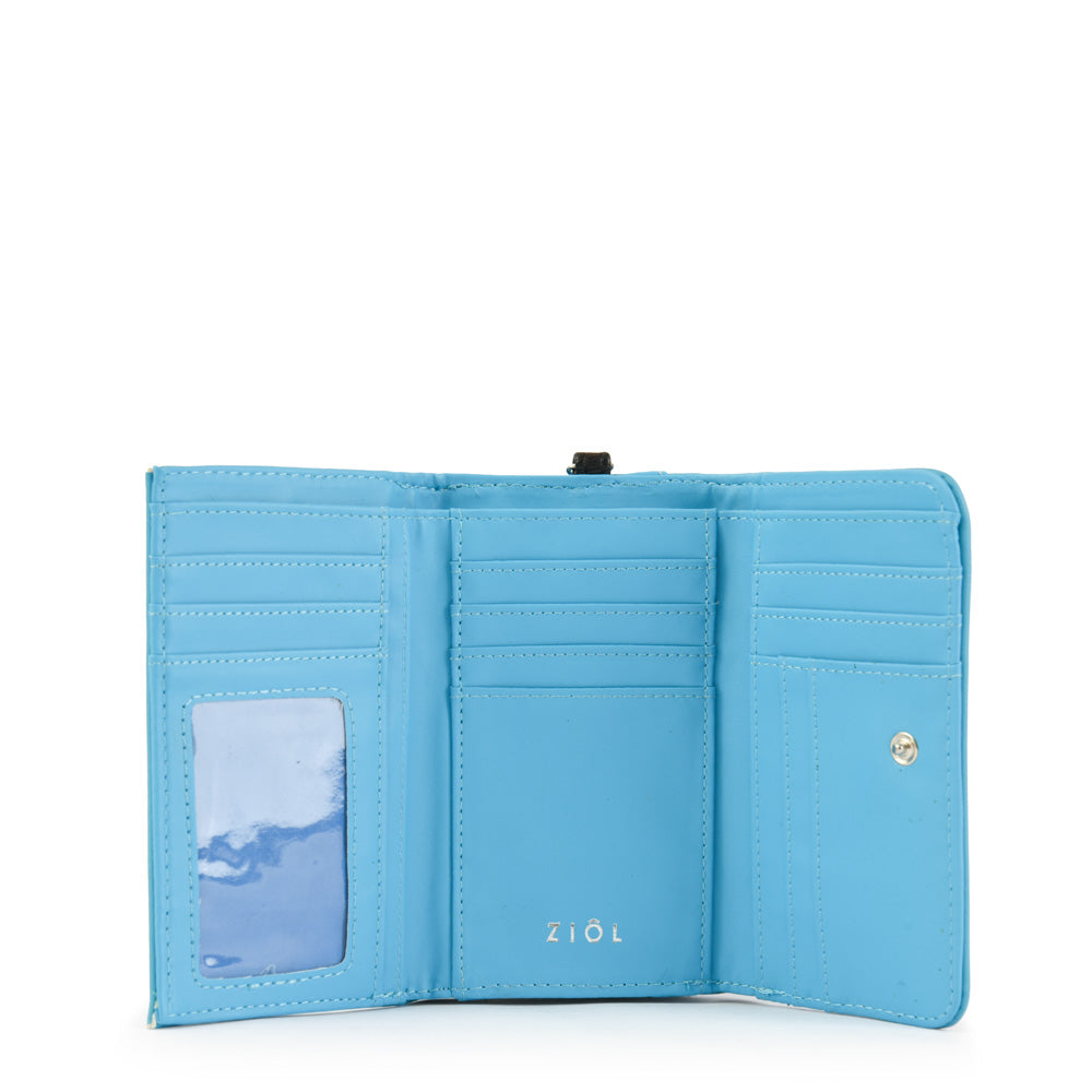 Billetera Heidi Turquesa