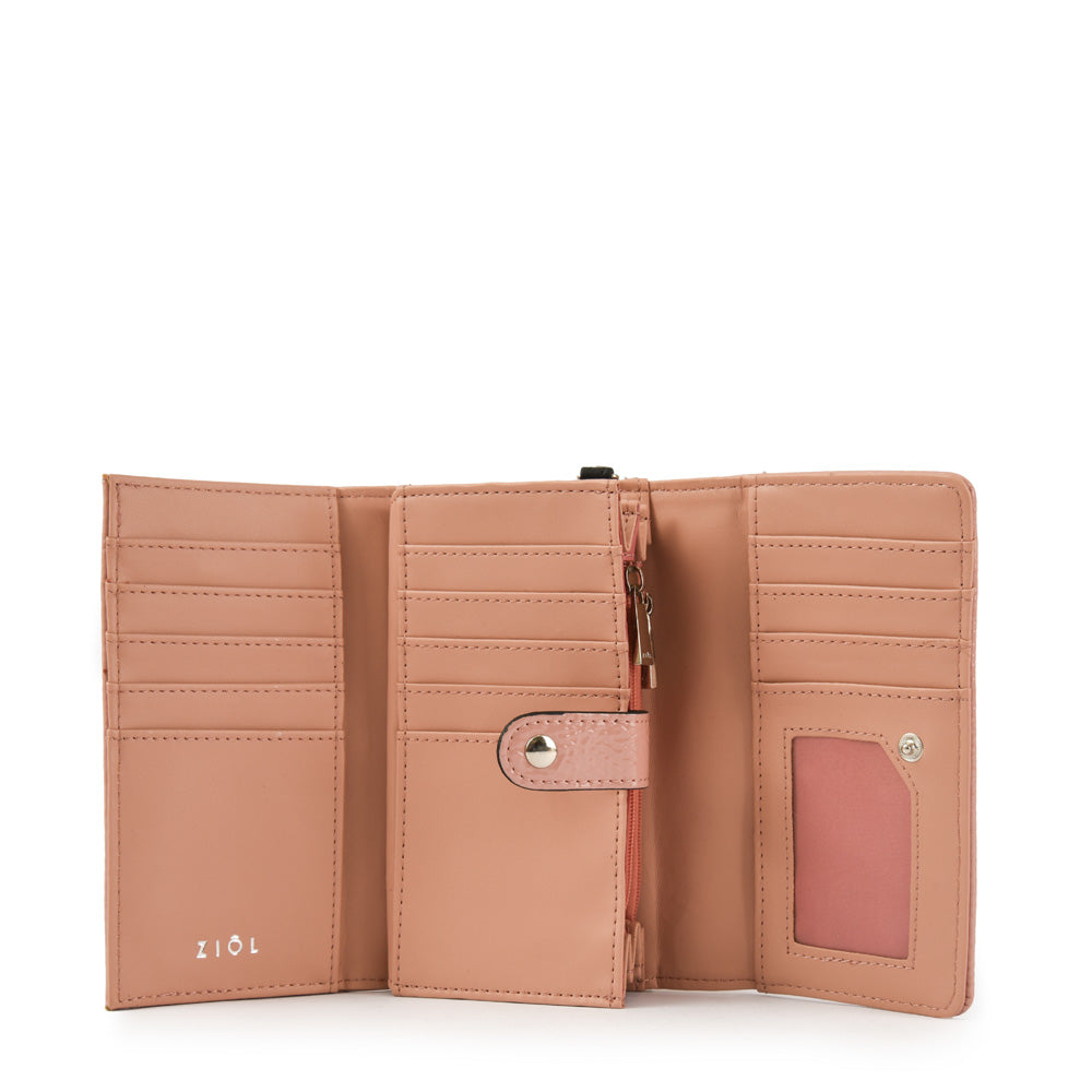 Billetera Acordeon Etienne Rosado