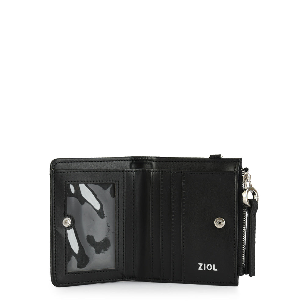 Billetera Cierre Exterior Vayk Negro