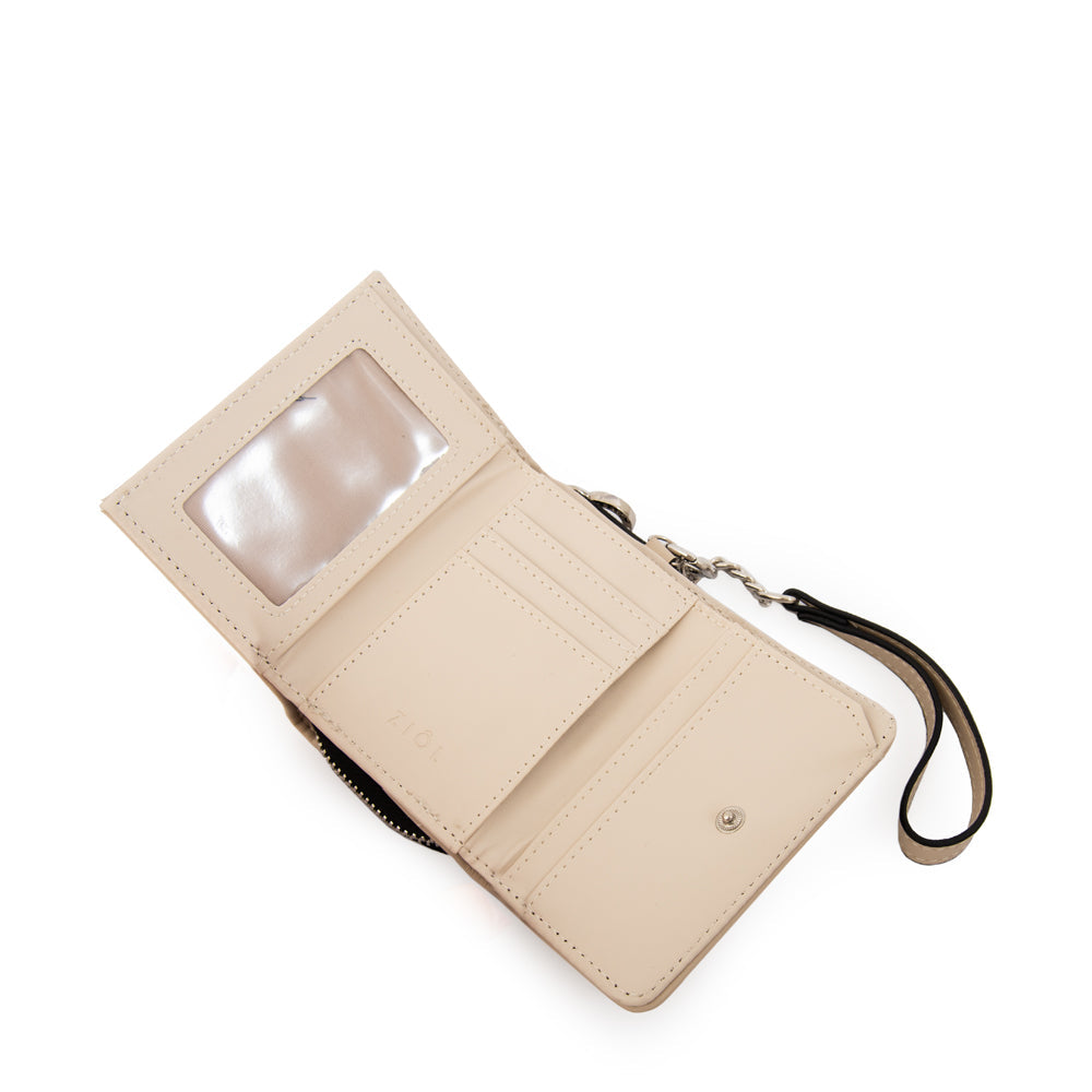 Billetera Pequeña Nay Beige