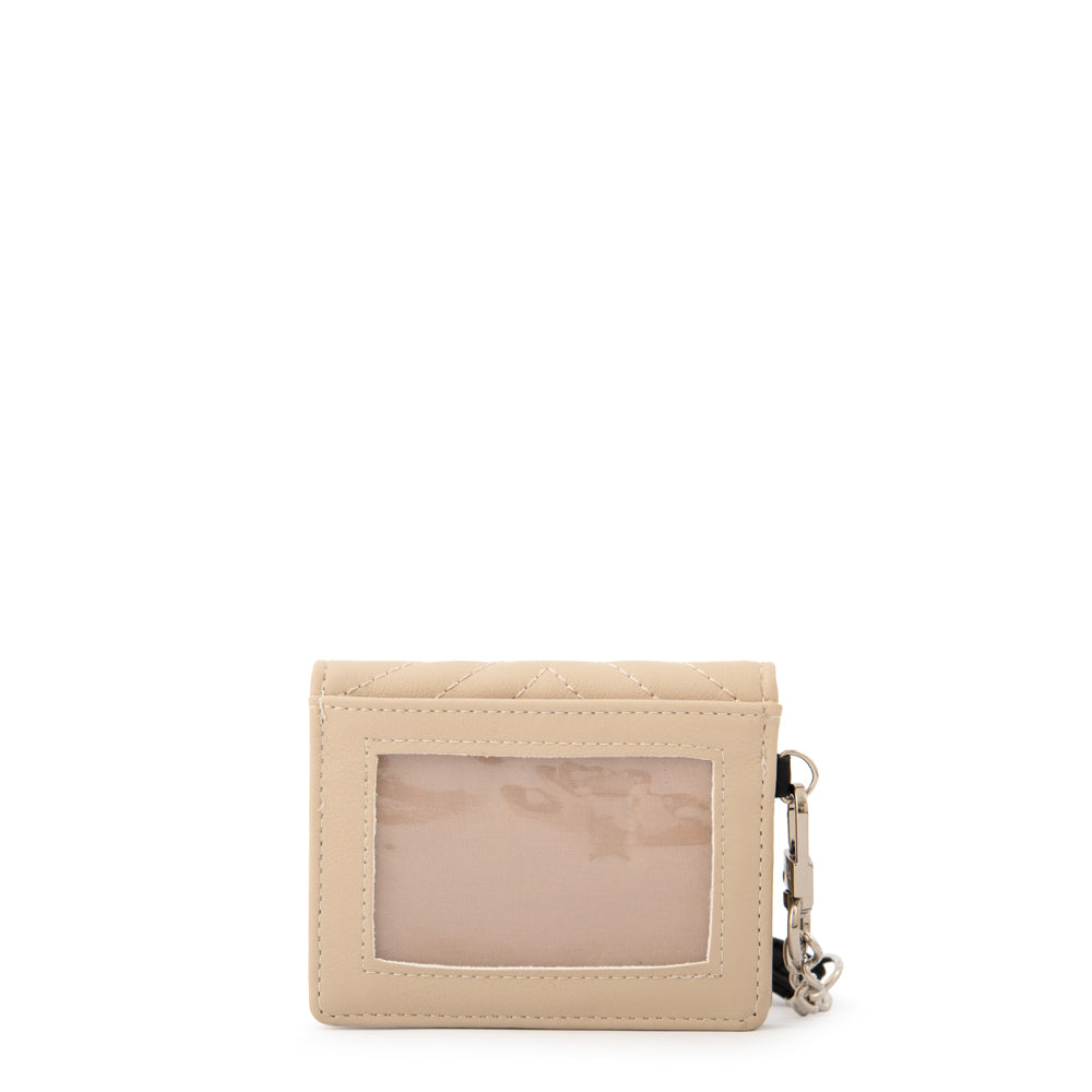 Tarjetero Shanon Beige