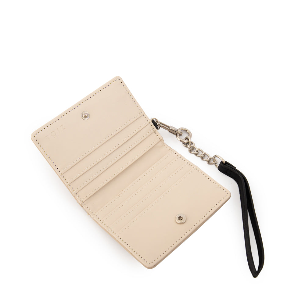 Tarjetero Shanon Beige
