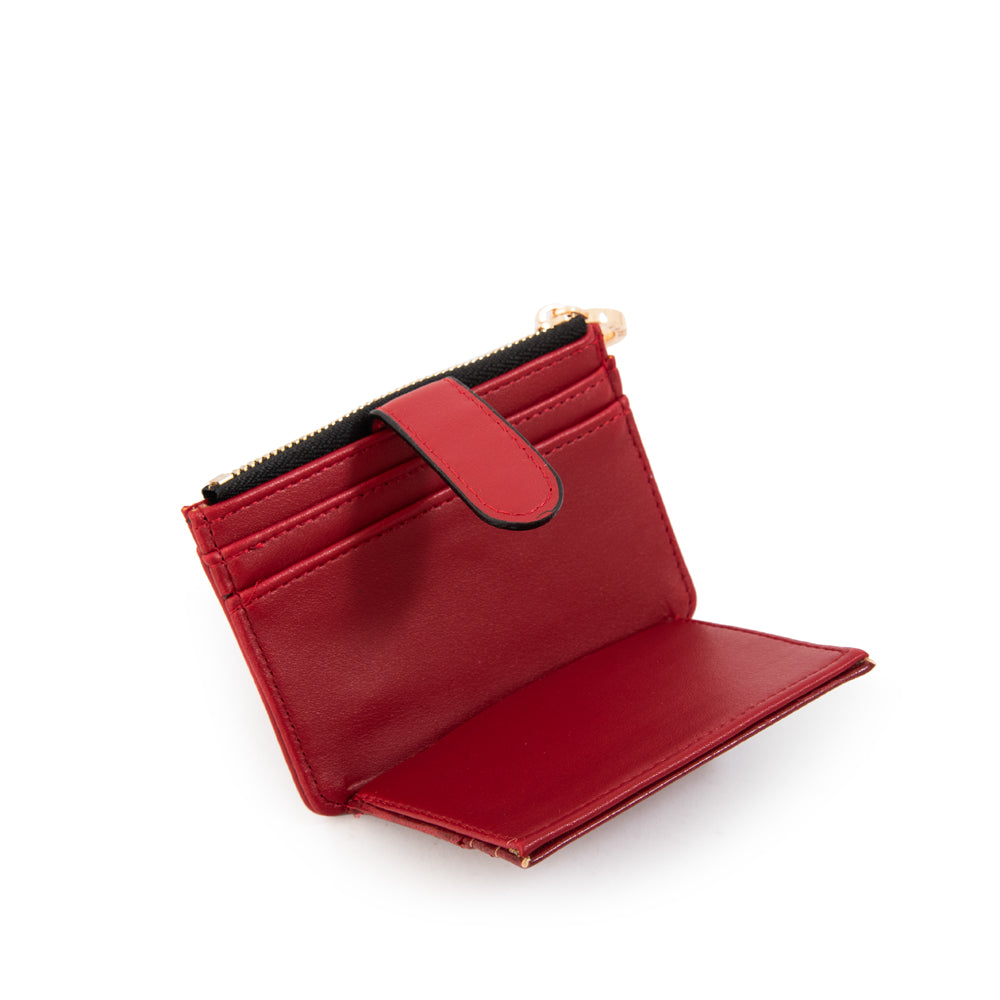 Tarjetero Ariana Rojo