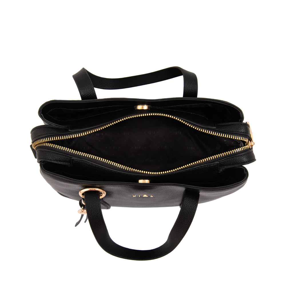Cartera Dos Asas Aurora Negro