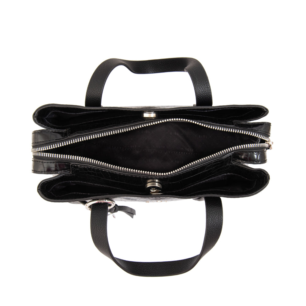 Cartera Dos Asas Aurora Negro Especial