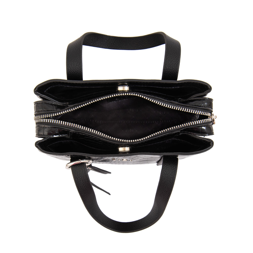 Cartera Dos Asas Pequeña Aurora Negro Especial