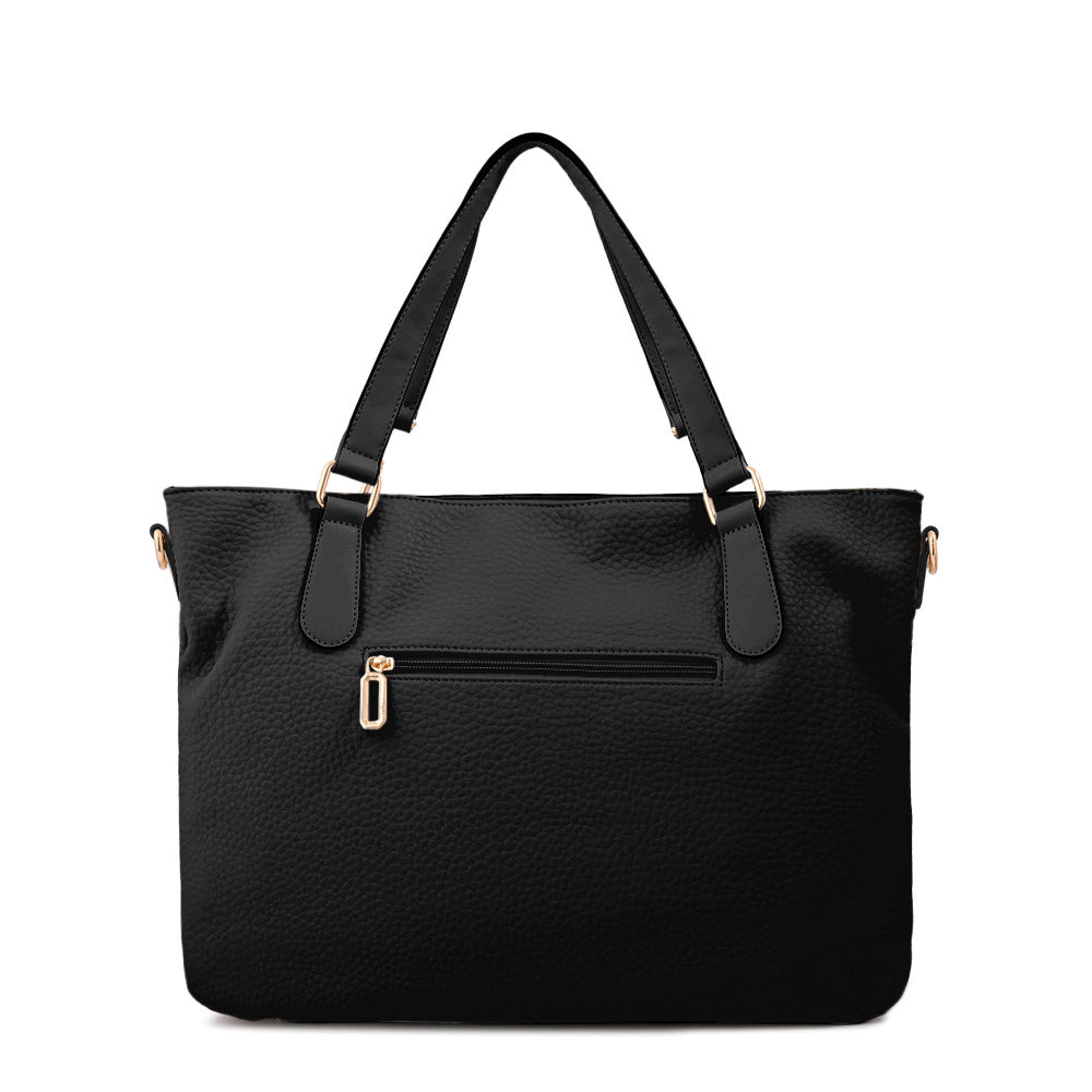 Cartera Dos Asas Barbara Negro