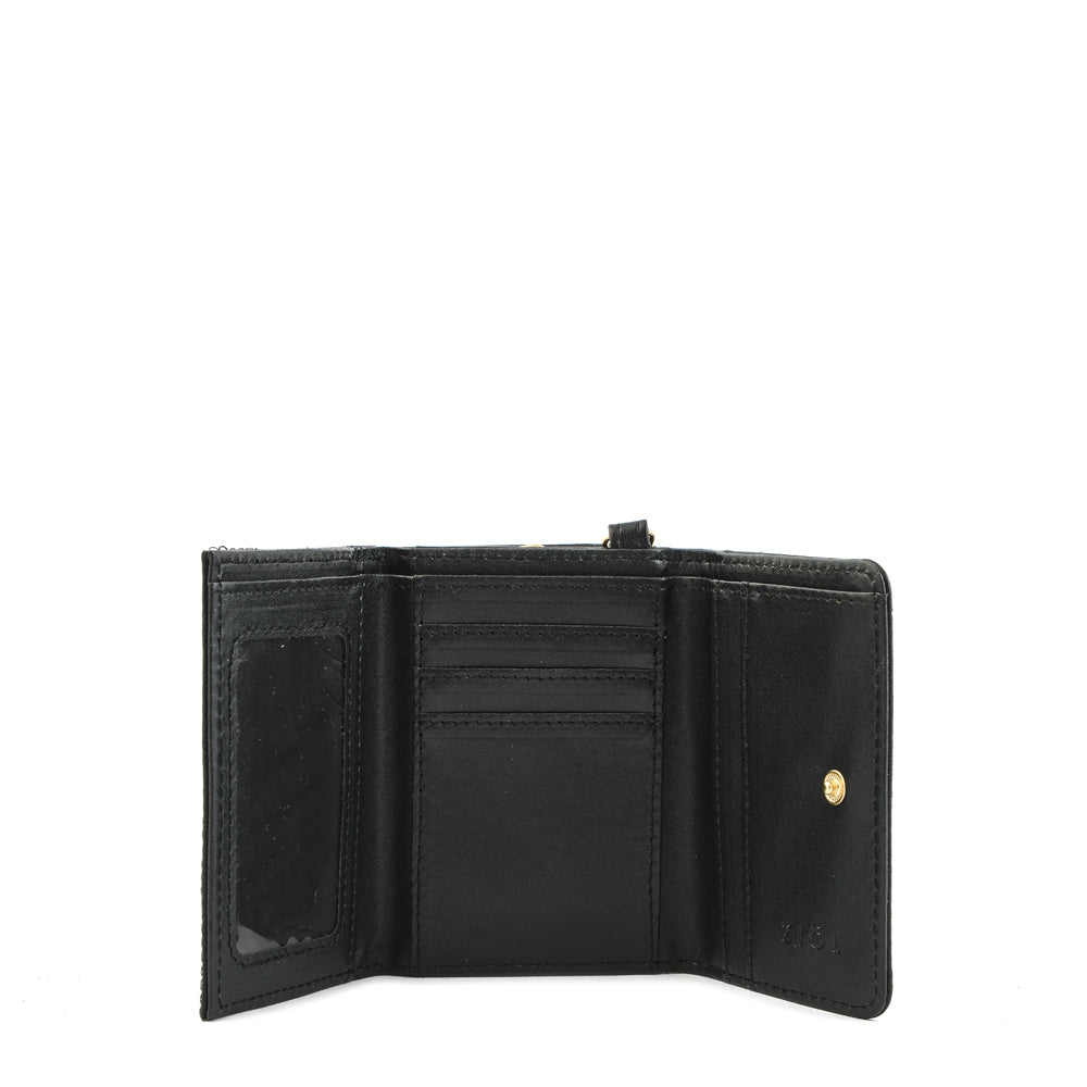 Billetera Cierre Exterior Bouffi Negro