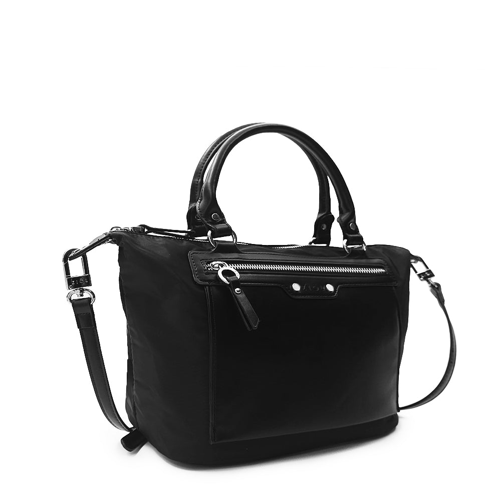 Cartera Dos Asas Fanny Negro