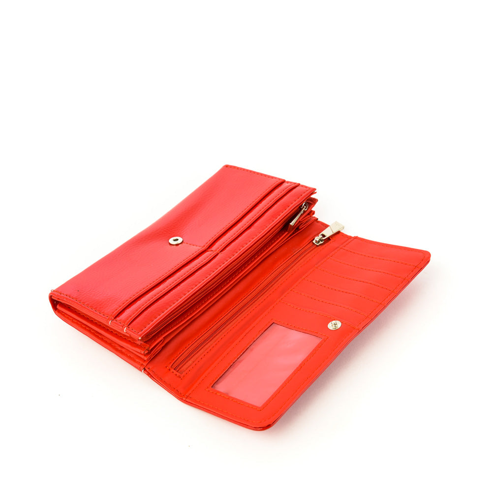 Billetera Multitarjetas Isparta Rojo