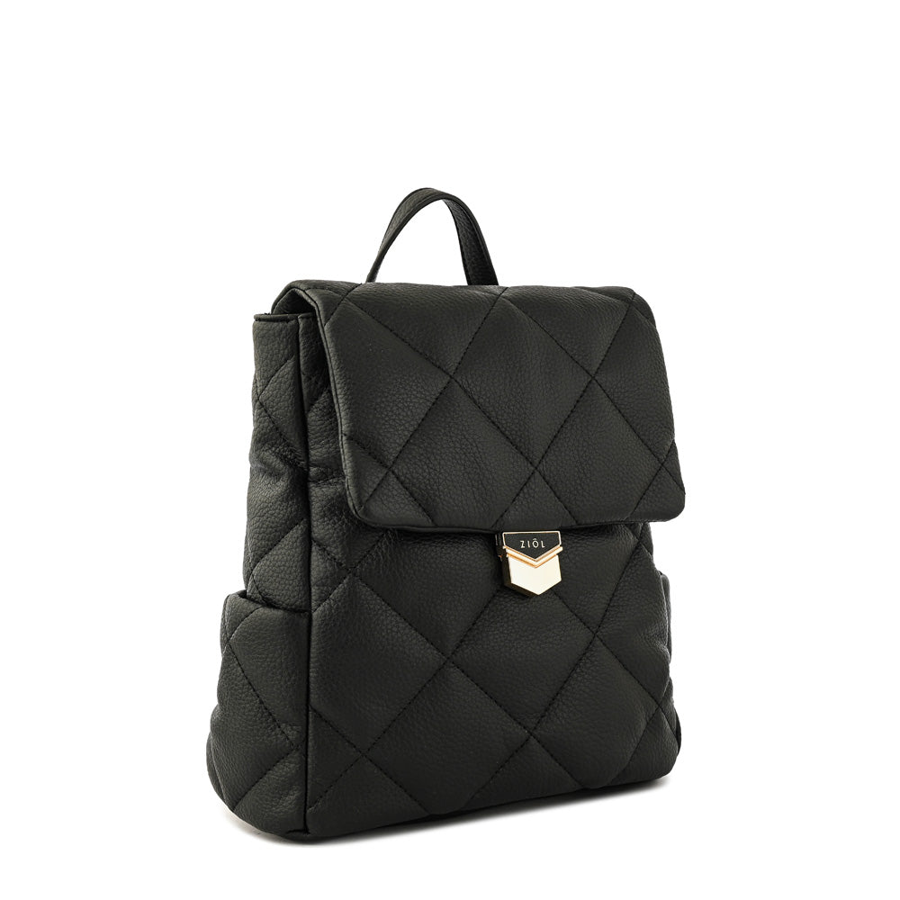 Mochila Liesel Negro Granulado