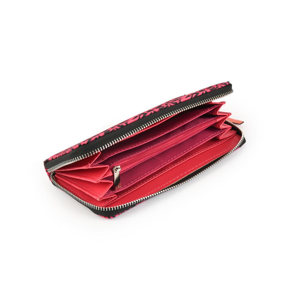 Billetera Acordeon Paulette Fucsia