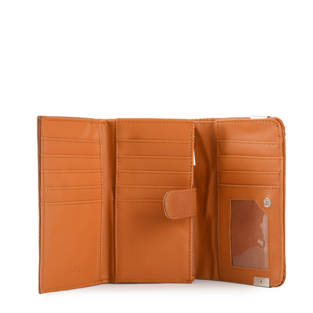 Billetera Acordeon Pinu Café