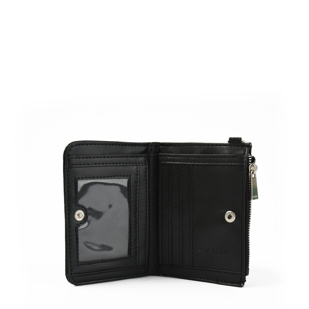 Billetera Cierre Exterior Printemps Negro