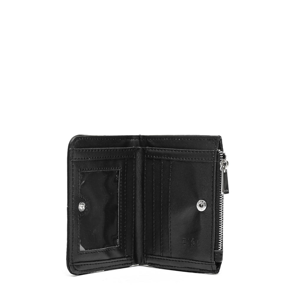 Billetera Cierre Exterior Raines Negro