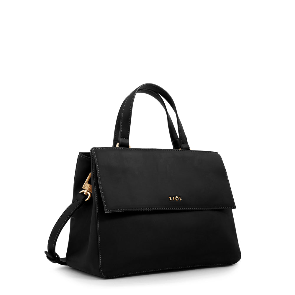 Cartera Dos Asas Sofy Negro