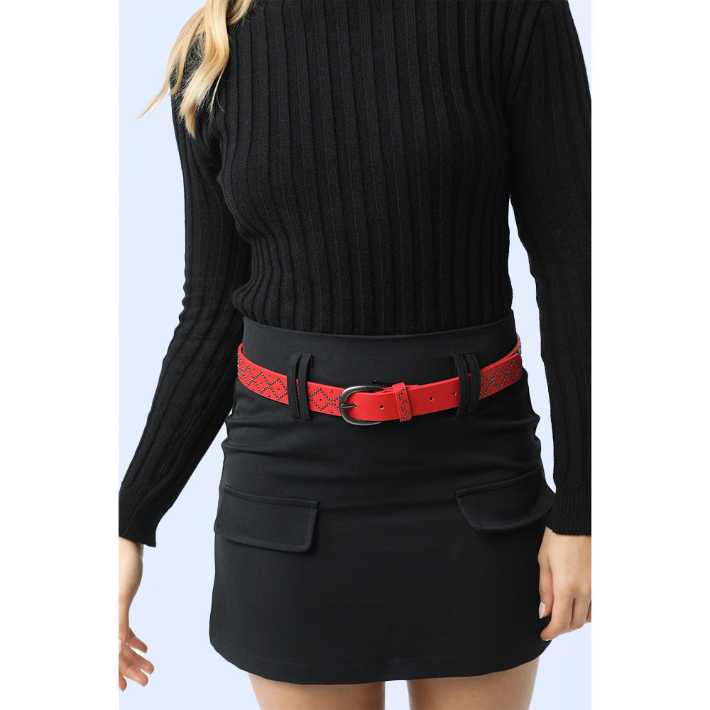 Cinturon Ribadesella Rojo