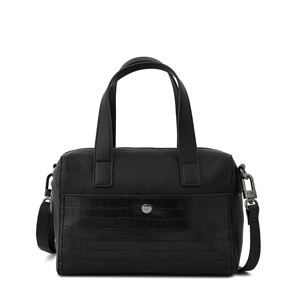 Cartera Dos Asas Sally Negro