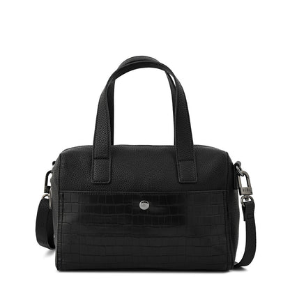 Cartera Dos Asas Sally Negro