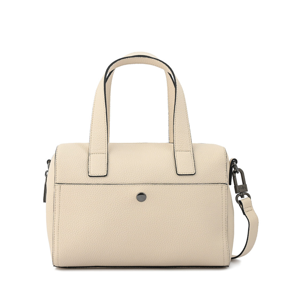 Cartera Dos Asas Sally Blanco Crudo