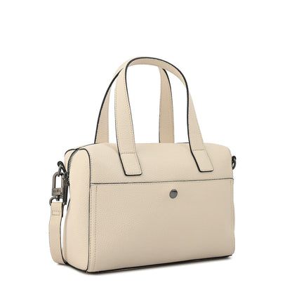Cartera Dos Asas Sally Blanco Crudo