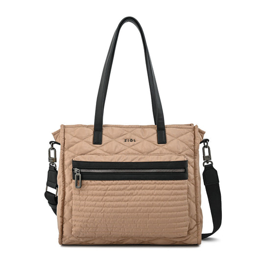 Cartera Dos Asas Cersei Beige