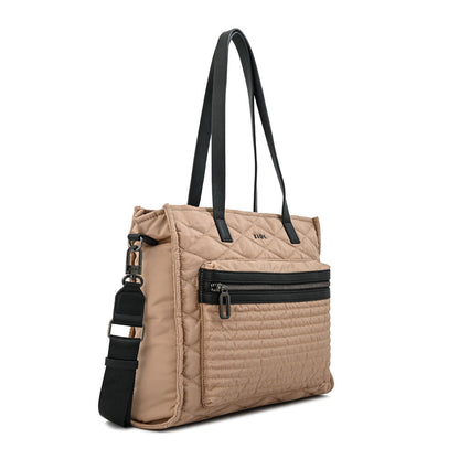 Cartera Dos Asas Cersei Beige