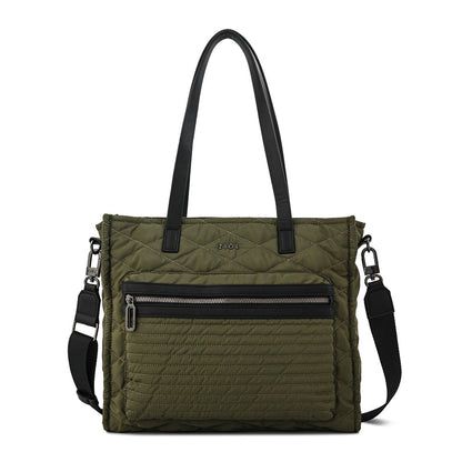 Cartera Dos Asas Cersei Verde Oscuro