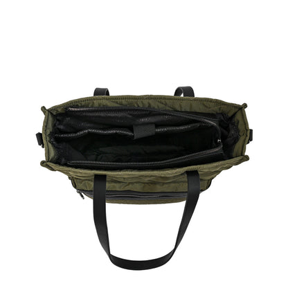 Cartera Dos Asas Cersei Verde Oscuro