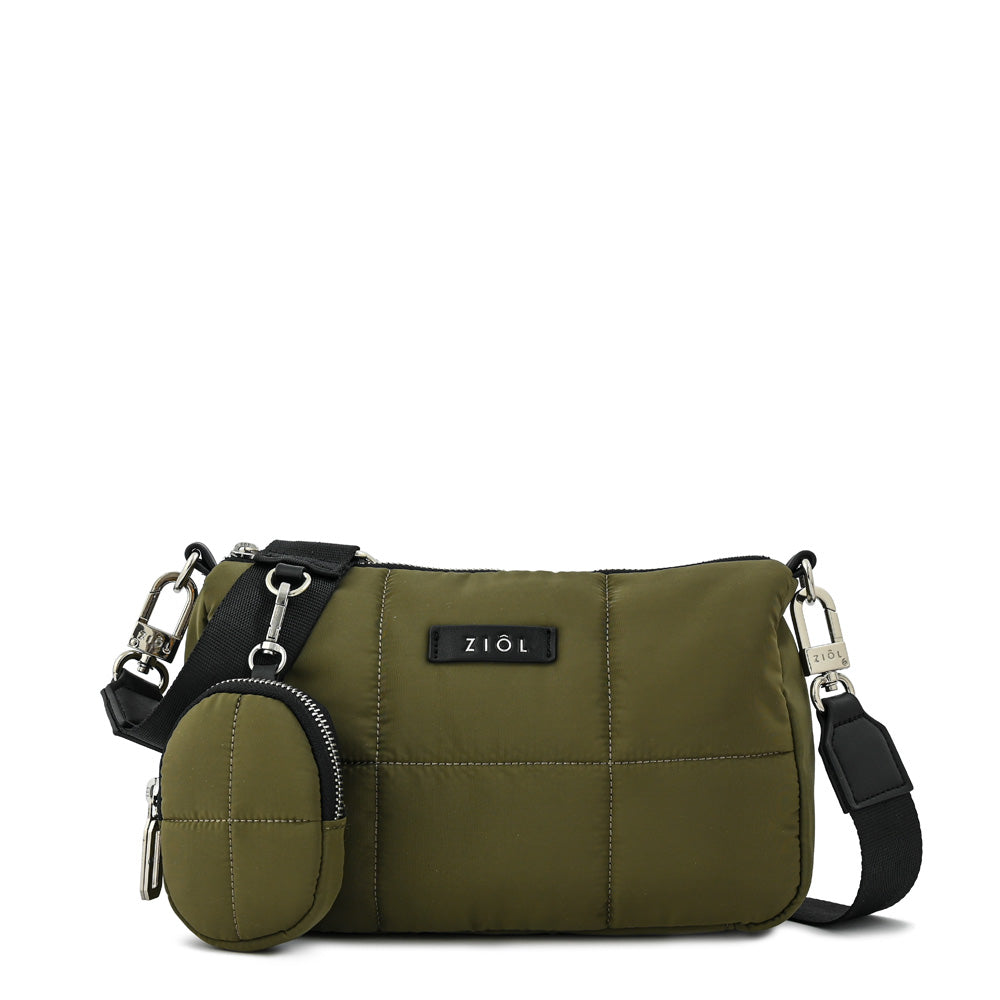 Crossbody Nacha Verde Oscuro
