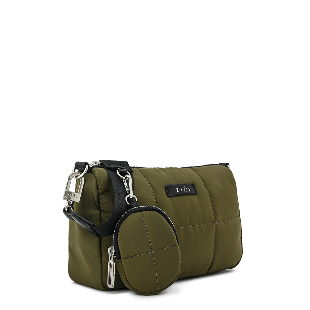 Crossbody Nacha Verde Oscuro