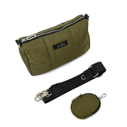 Crossbody Nacha Verde Oscuro
