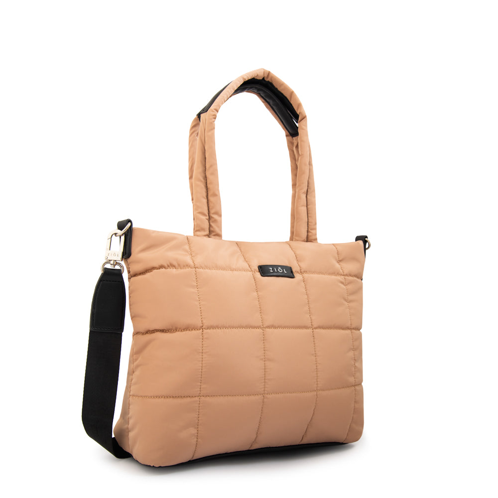 Cartera Dos Asas Nacha Beige